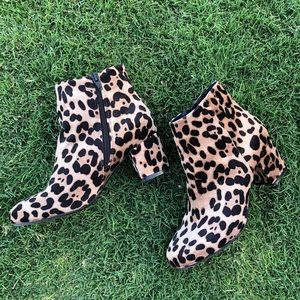 Leopard Booties